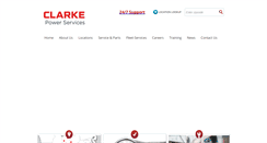 Desktop Screenshot of clarkepowerservices.com